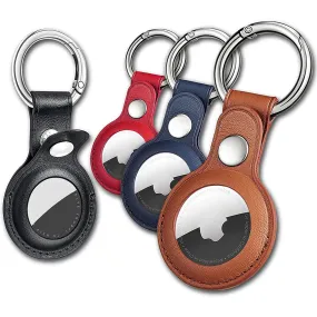 4-Pack: Eusty Air Tag Keychain for Apple Airtags Holder