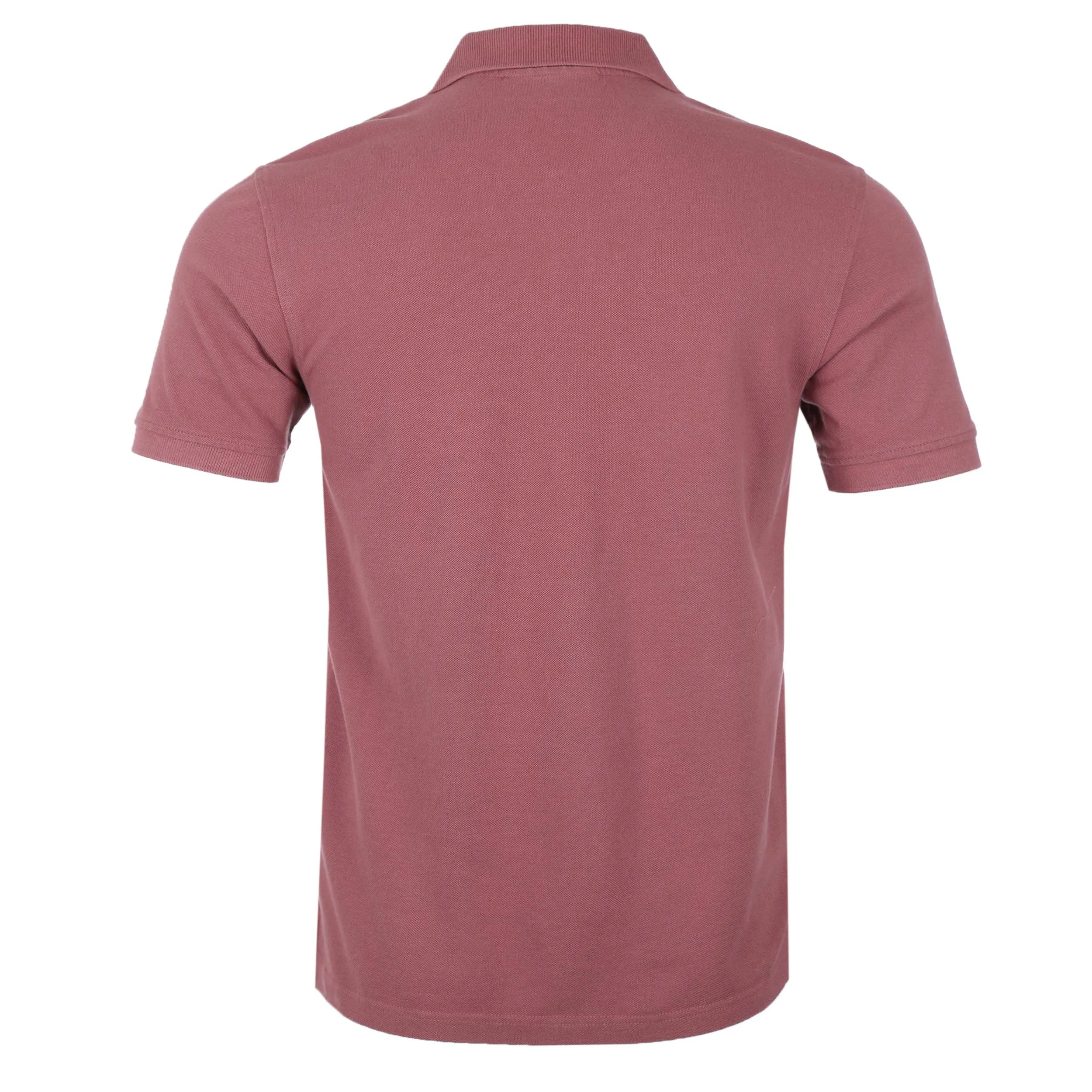 Belstaff Classic Short Sleeve Polo Shirt in Mulberry