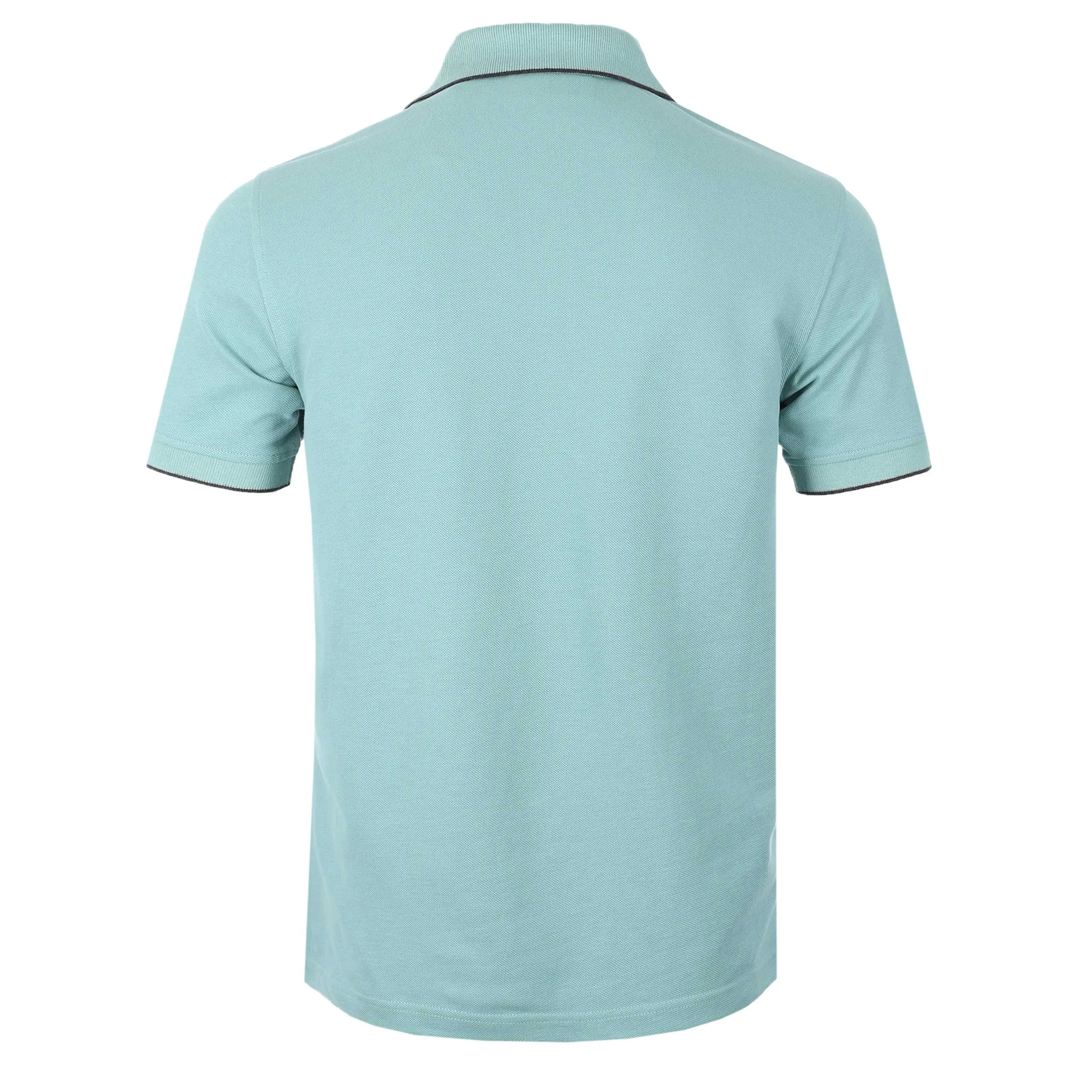 Belstaff Double Tipped Polo Shirt in Oil Blue