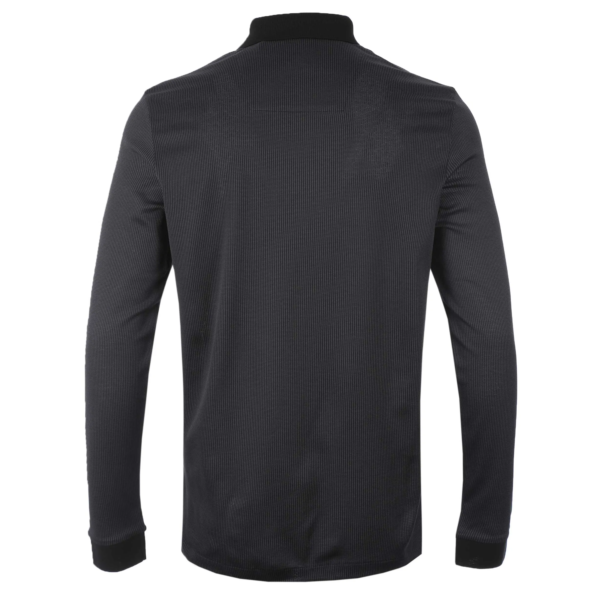 BOSS H Pado 431 LS Polo Shirt in Black