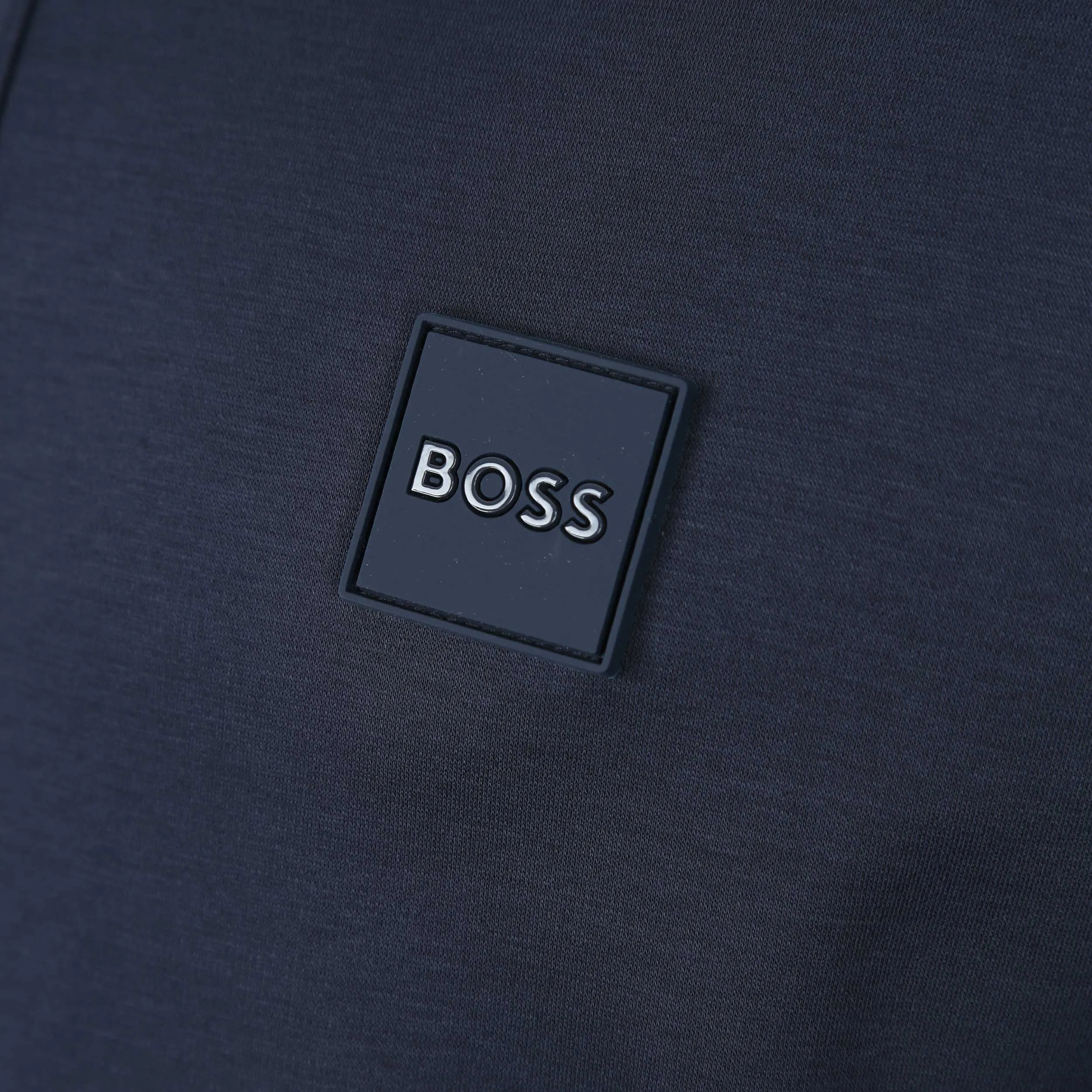 BOSS Pado 08 LS Polo Shirt in Navy