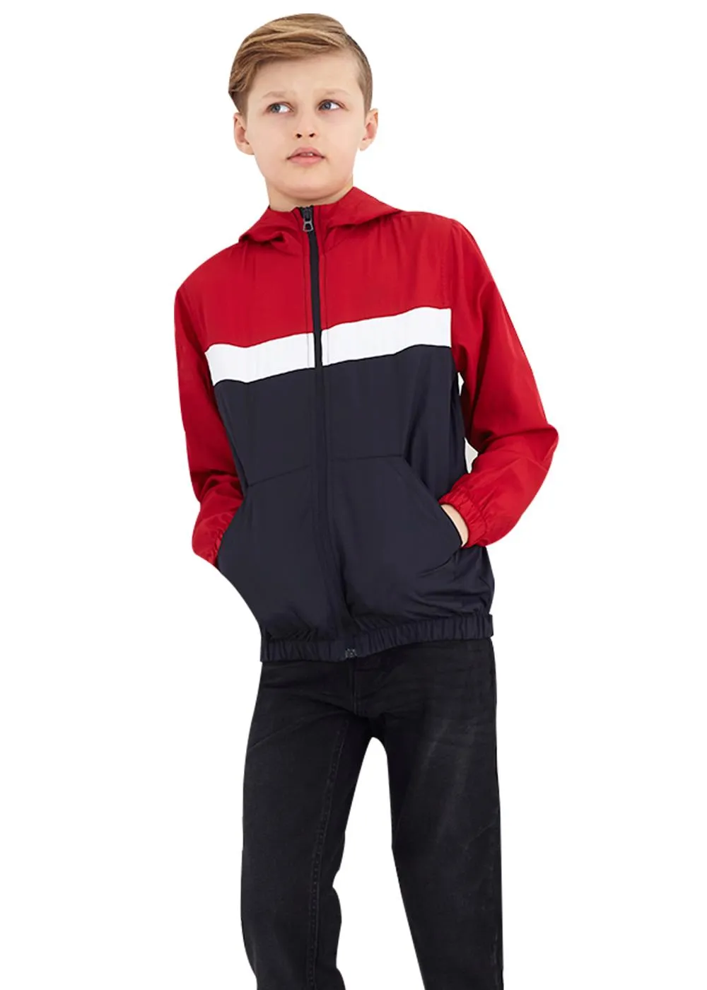 Boys Wind Runner Hooded Jacket