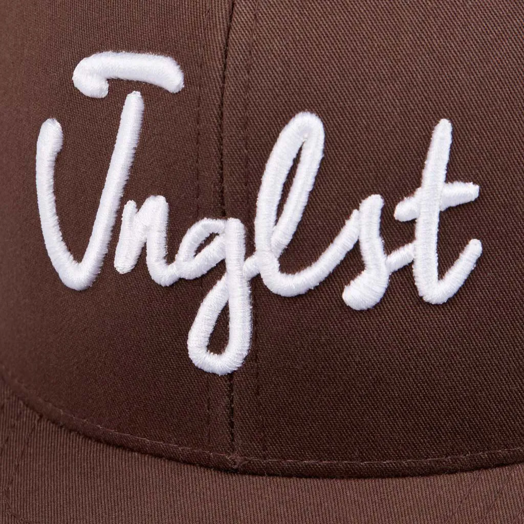 Brown 2 Tone Jnglst retro Trucker cap