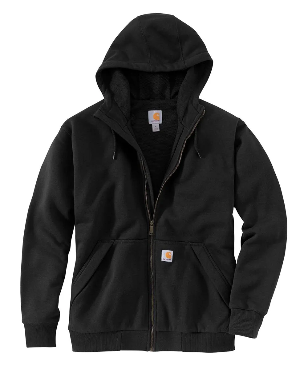 Carhartt Midweight Thermal Lined Full Zip Sweatshirt - Black