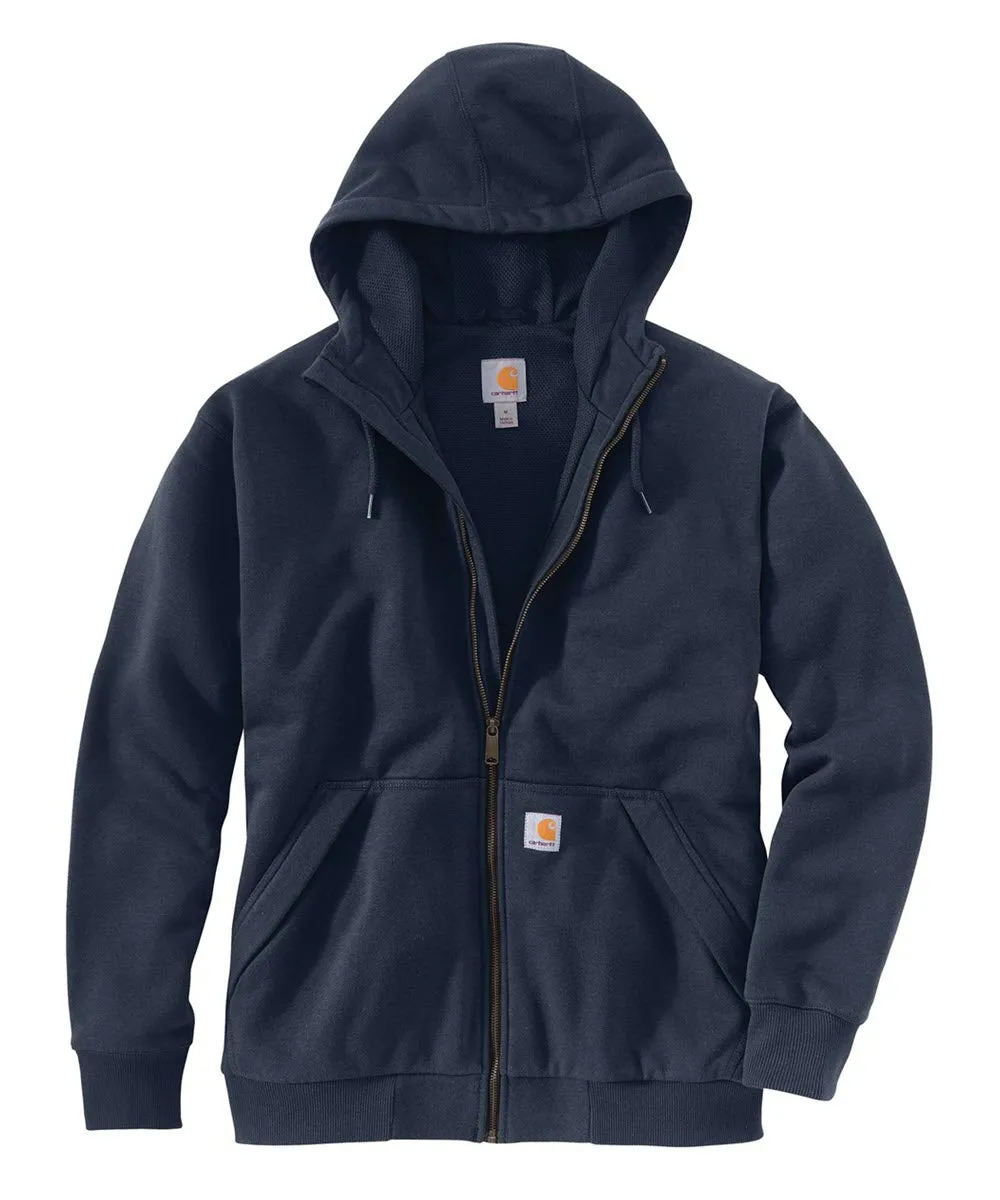 Carhartt Midweight Thermal Lined Full Zip Sweatshirt - New Navy