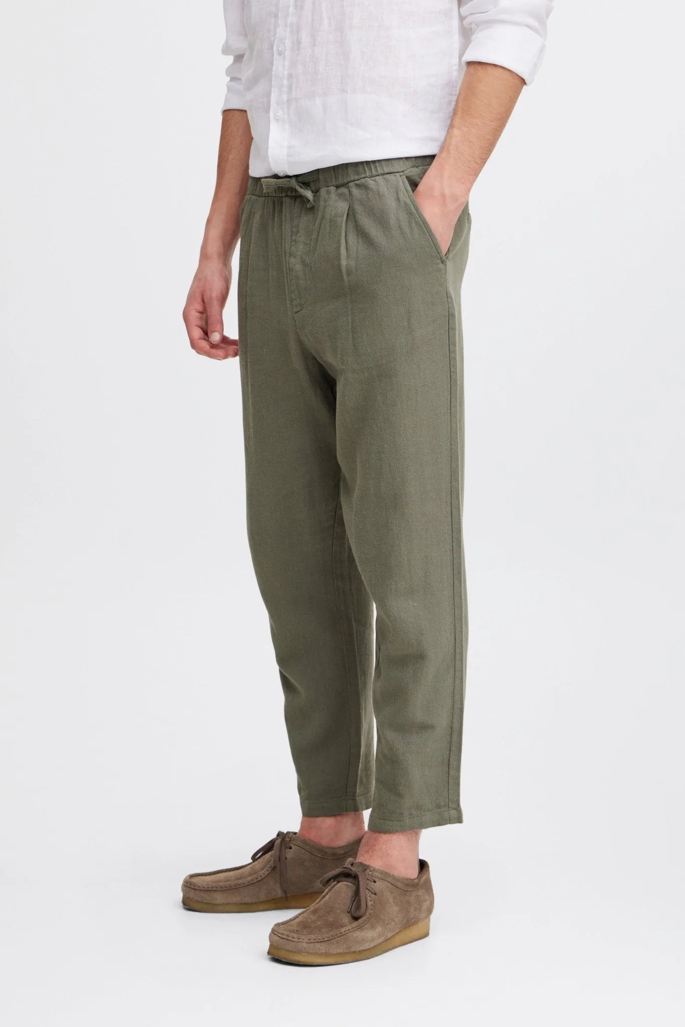 CASUAL FRIDAY - CFHakan Linen Mix Pants - 20505144