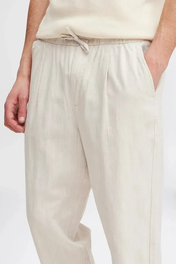 CASUAL FRIDAY - CFHakan Linen Mix Pants - 20505144