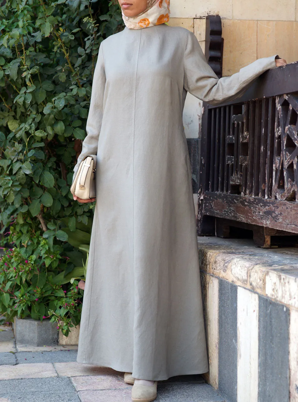 Cora Linen Maxi Dress