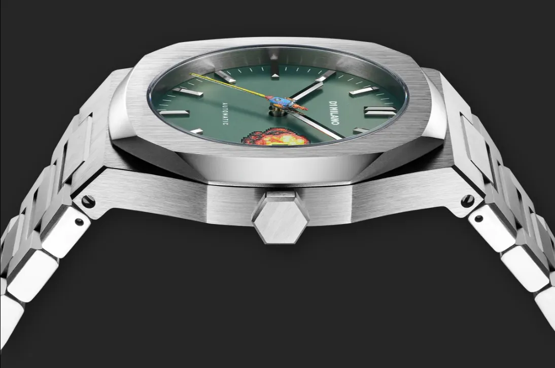 D1 Milano Watch AutoMTico Retro Green