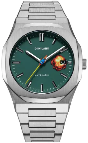 D1 Milano Watch AutoMTico Retro Green