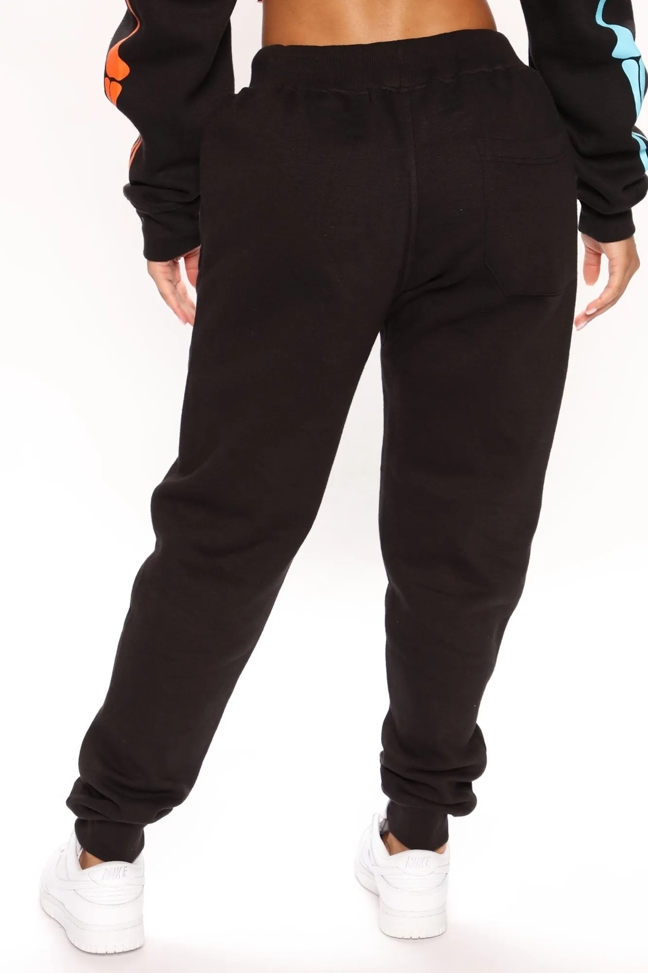 Dead Inside Jogger Pant - Black