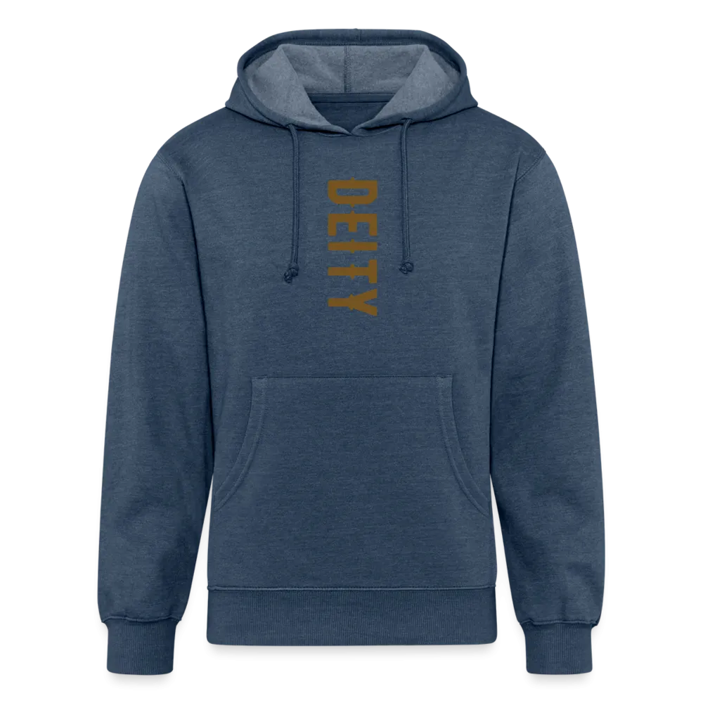 Deity Glitz Print Unisex Organic Hoodie