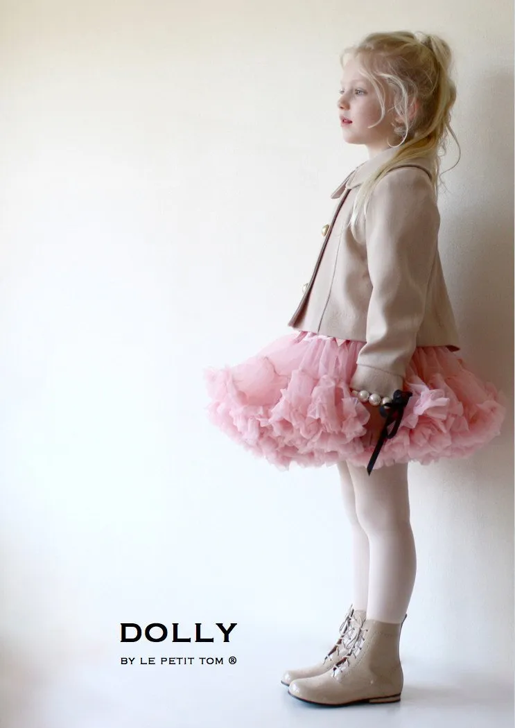 DOLLY by Le Petit Tom ® QUEEN OF ROSES pettiskirt rose pink