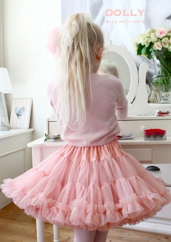 DOLLY by Le Petit Tom ® QUEEN OF ROSES pettiskirt rose pink