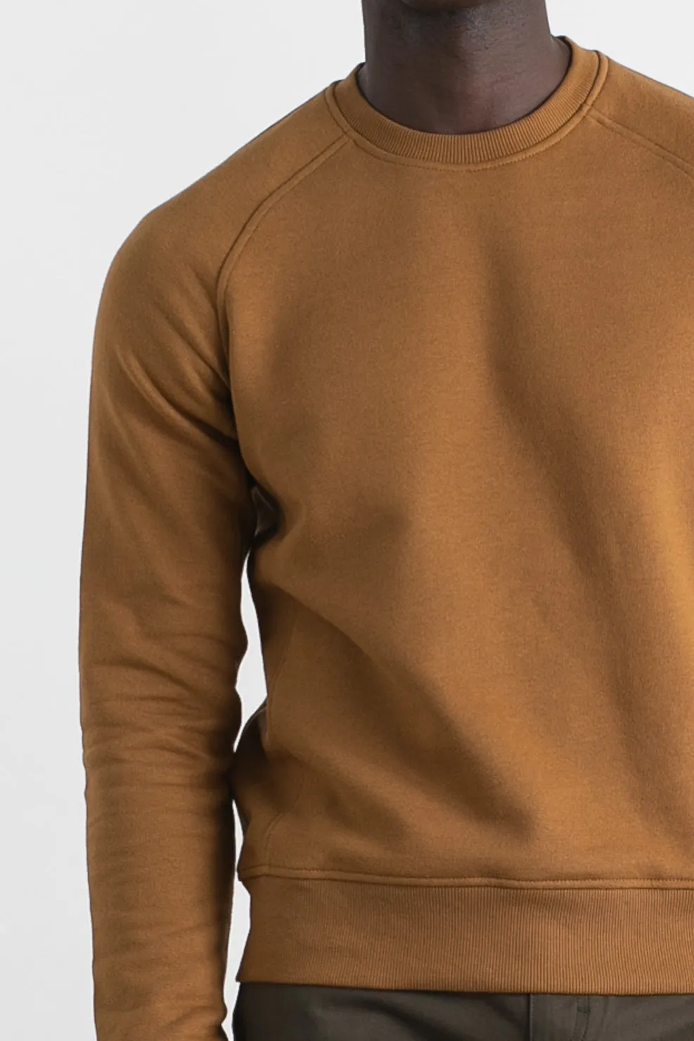 Fremont Crew Sweatshirt / Bronze