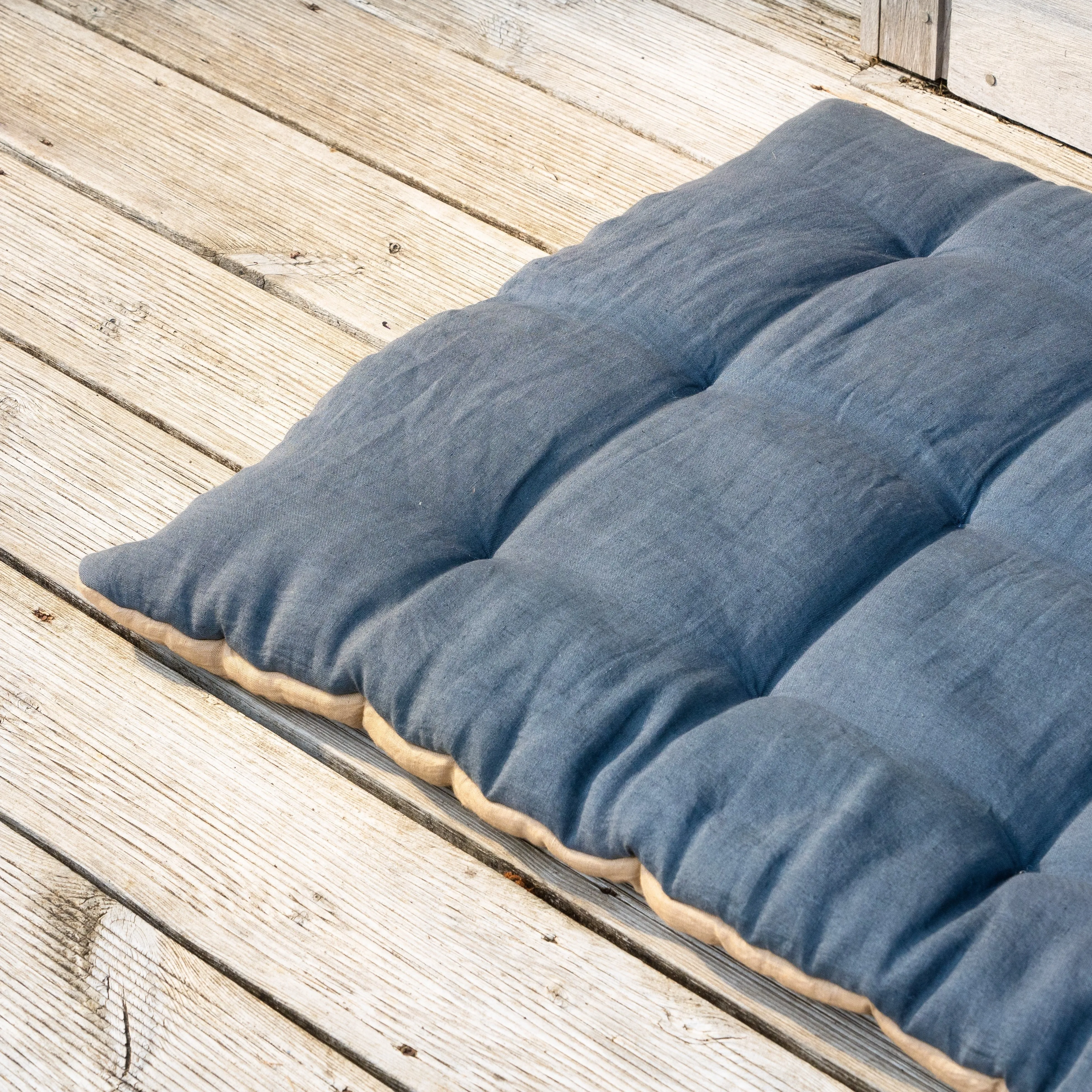 Linen Mattress - 70 x 200 cm - Slate