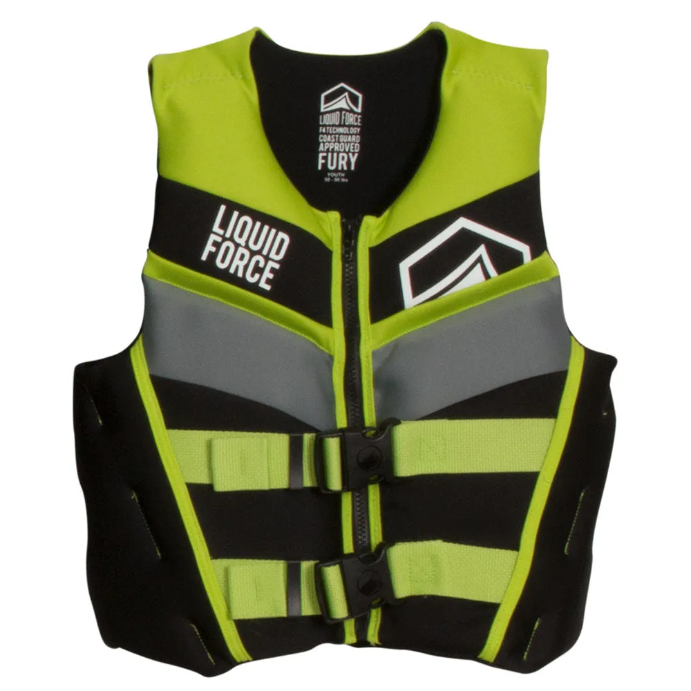 Liquid Force Fury Boys' CGA Life Jacket