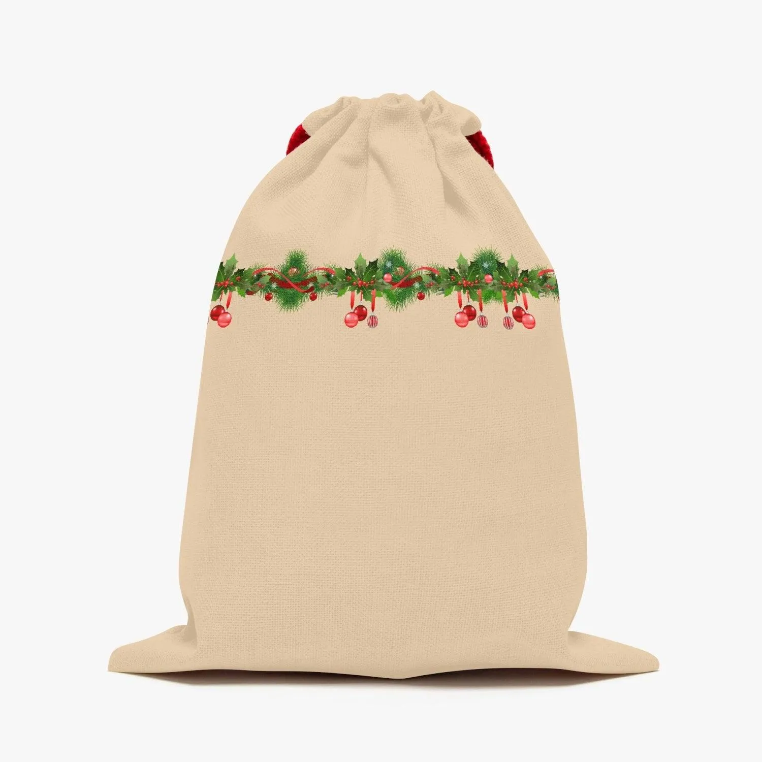 Misha Christmas Linen Bag