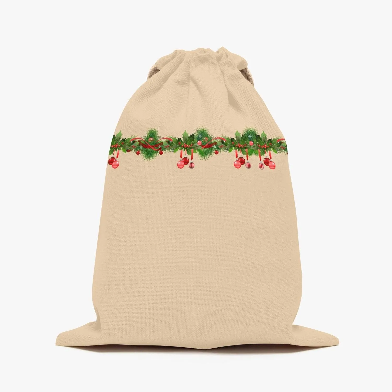 Misha Christmas Linen Bag