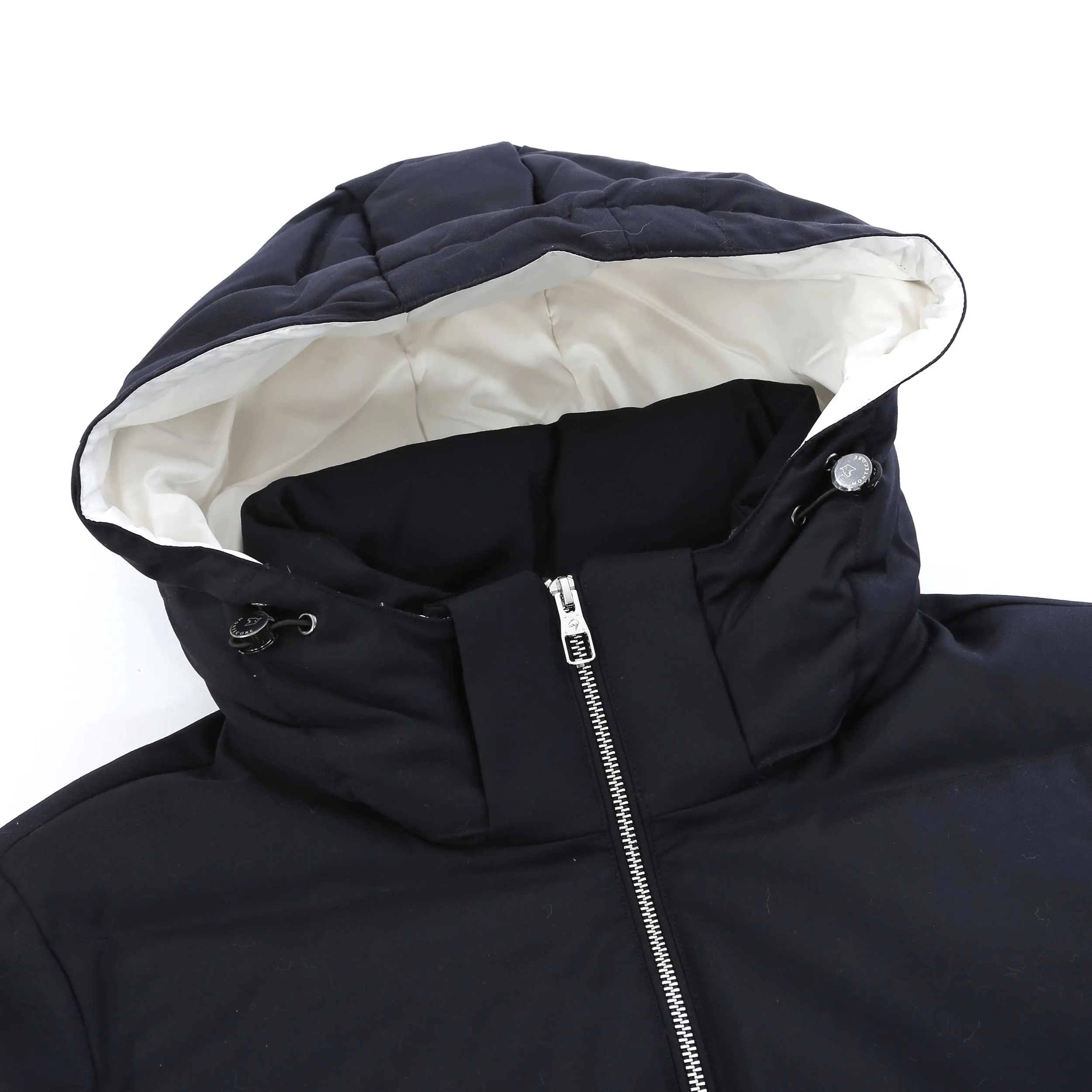 Montecore Hooded Bomber Jacket in Navy