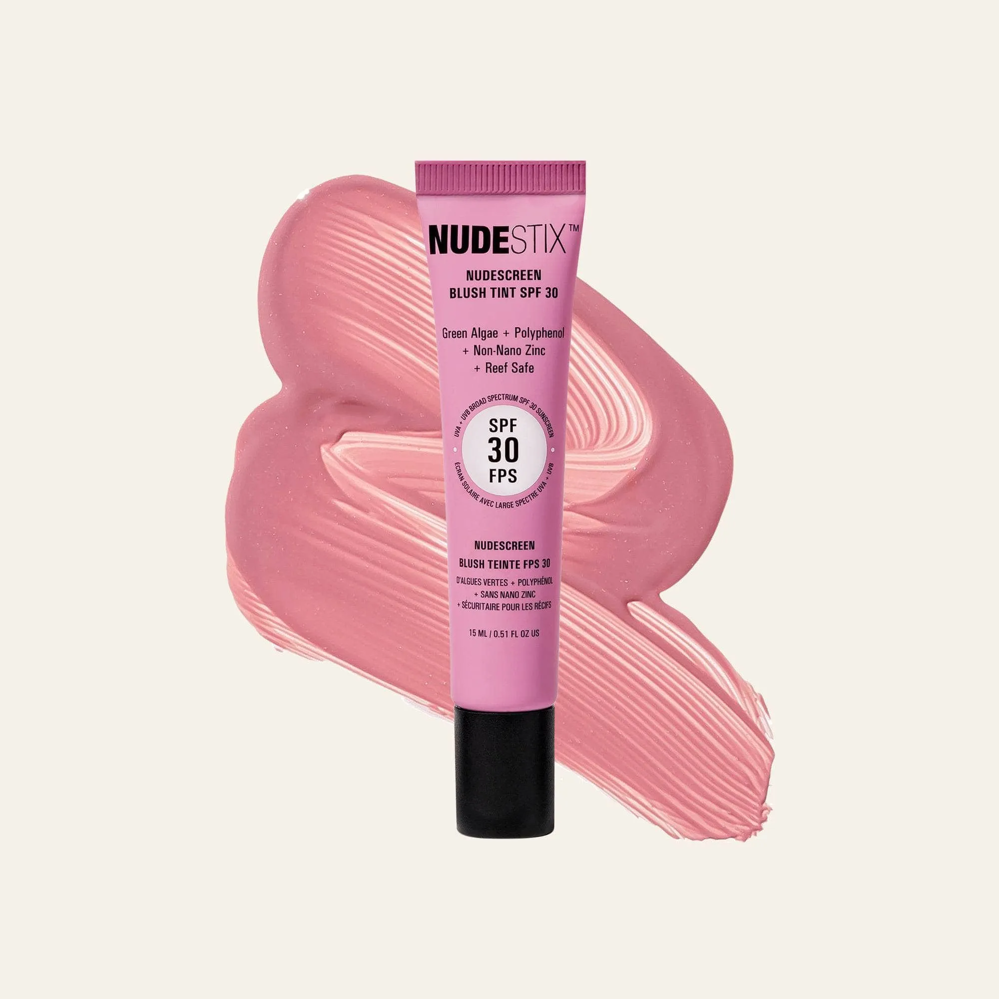 NUDESCREEN BLUSH TINT SPF 30