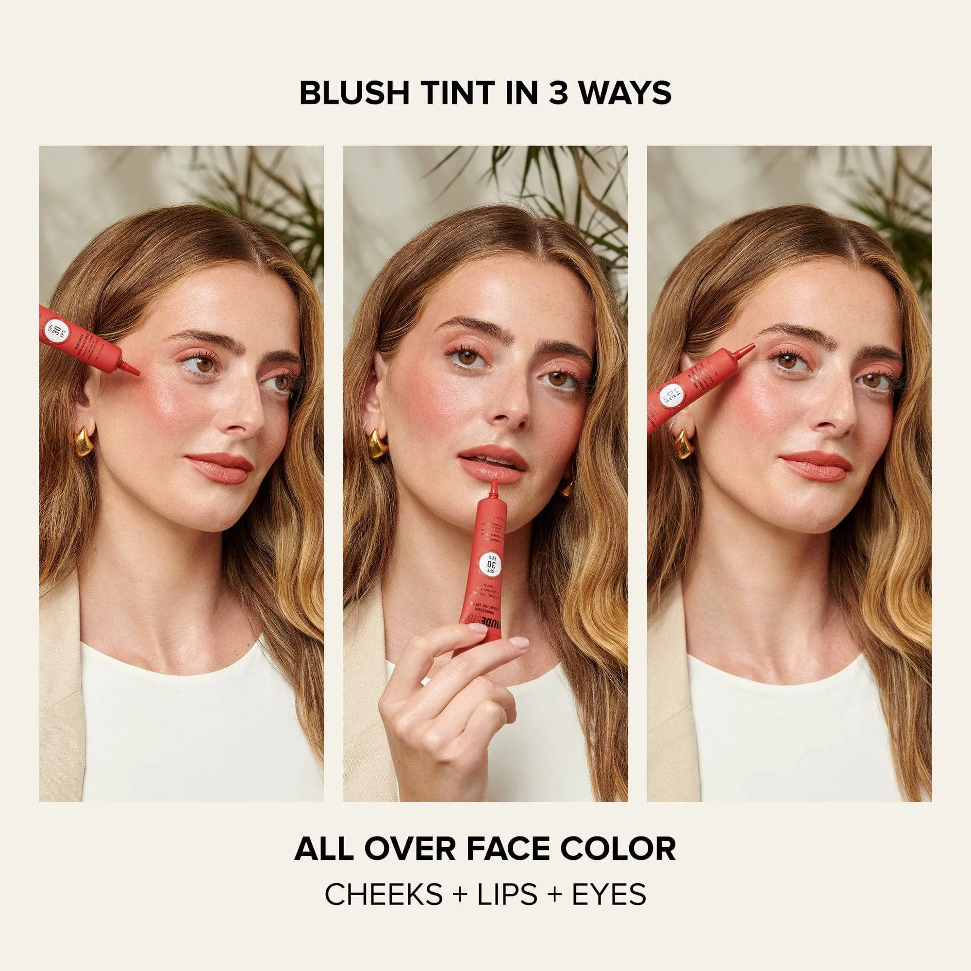 NUDESCREEN BLUSH TINT SPF 30