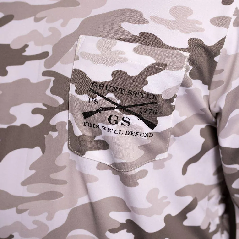 Overwatch Hoodie - Gray Camo