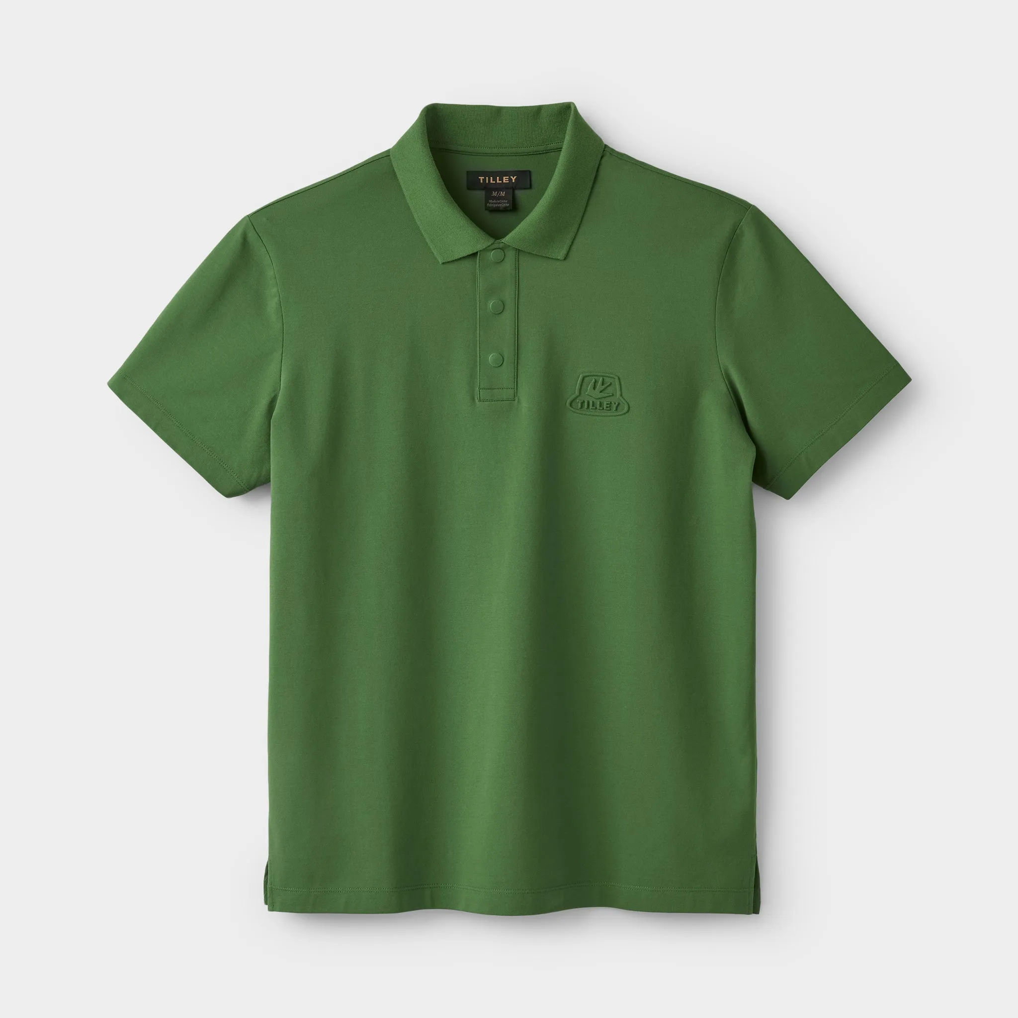 Pique Polo with 3D Logo