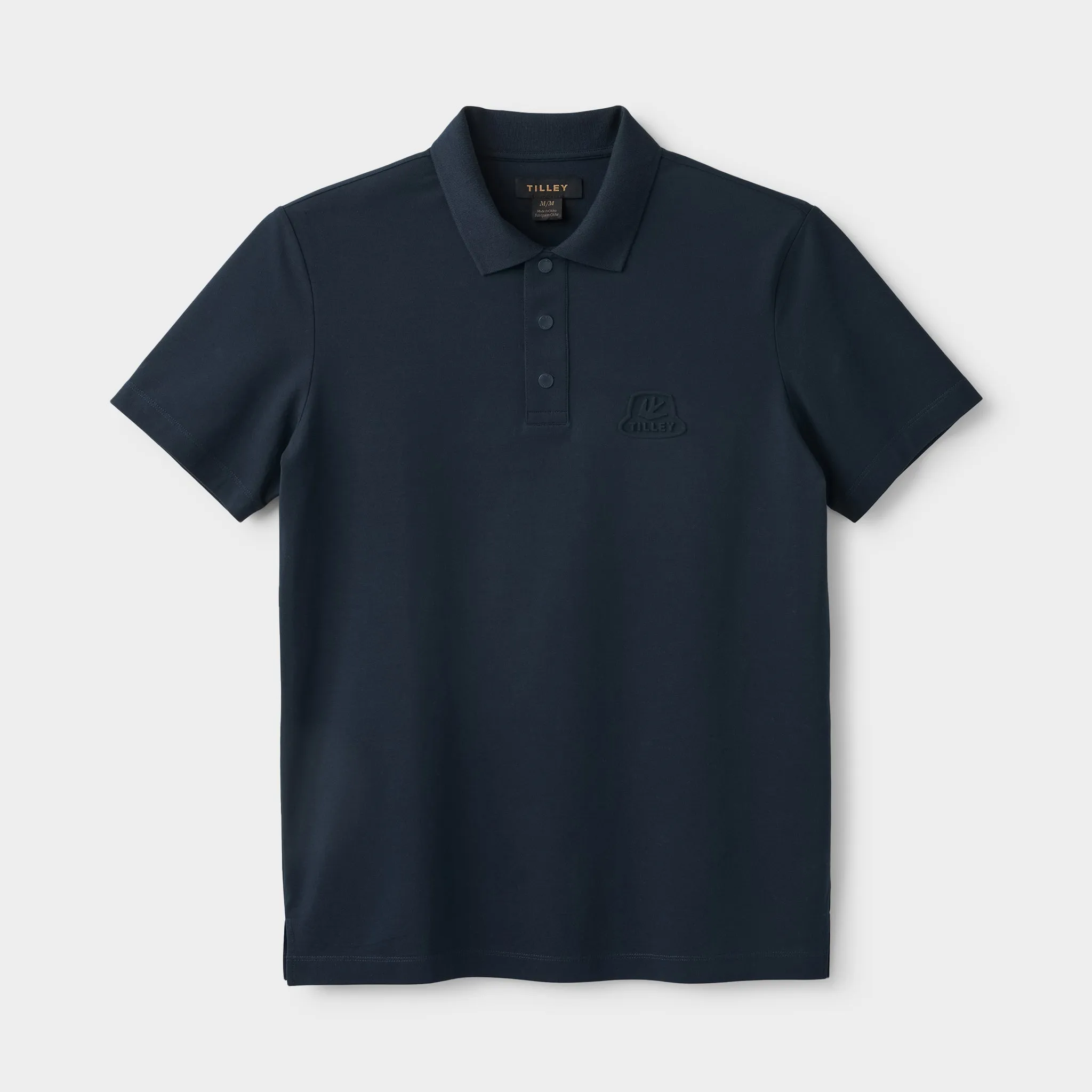 Pique Polo with 3D Logo