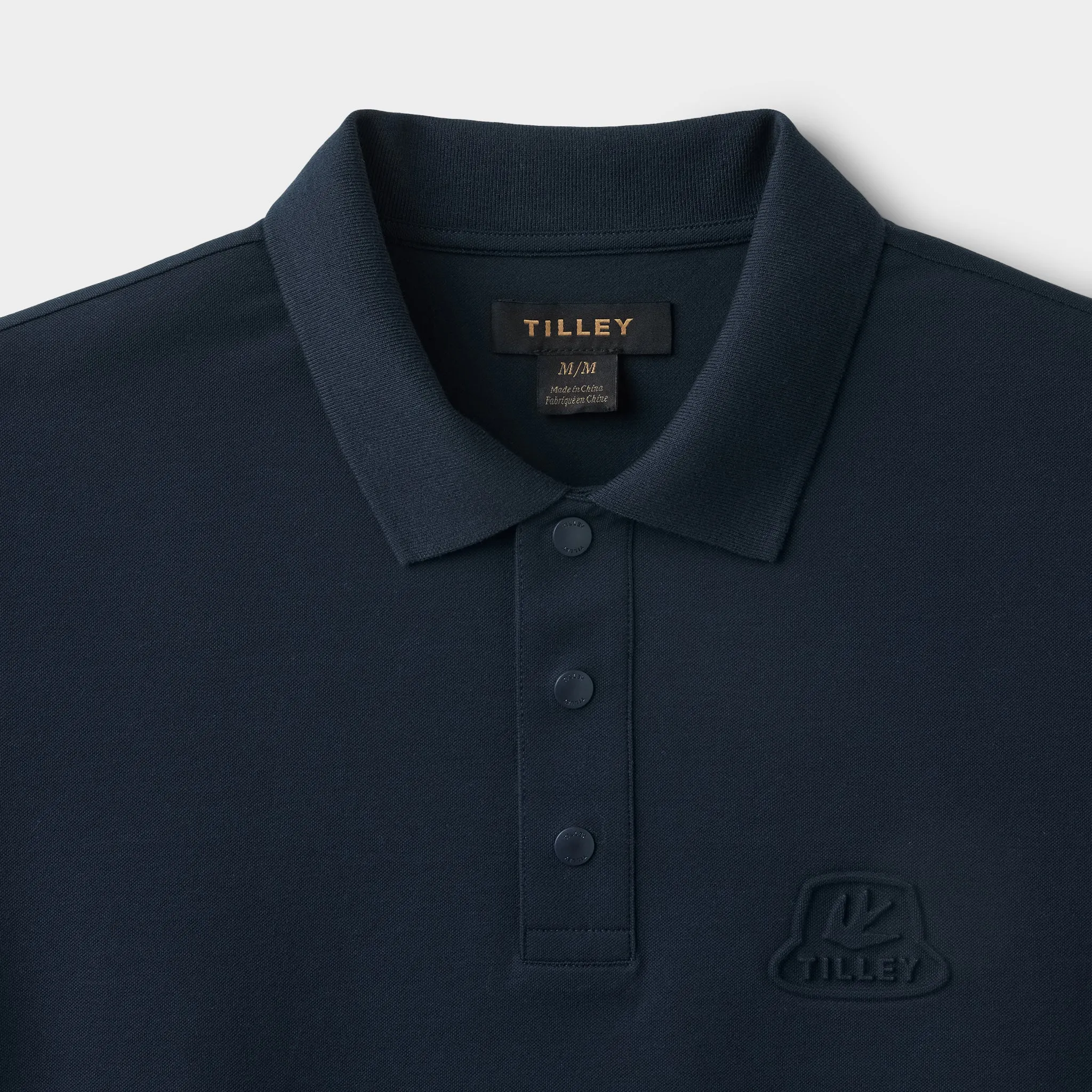 Pique Polo with 3D Logo