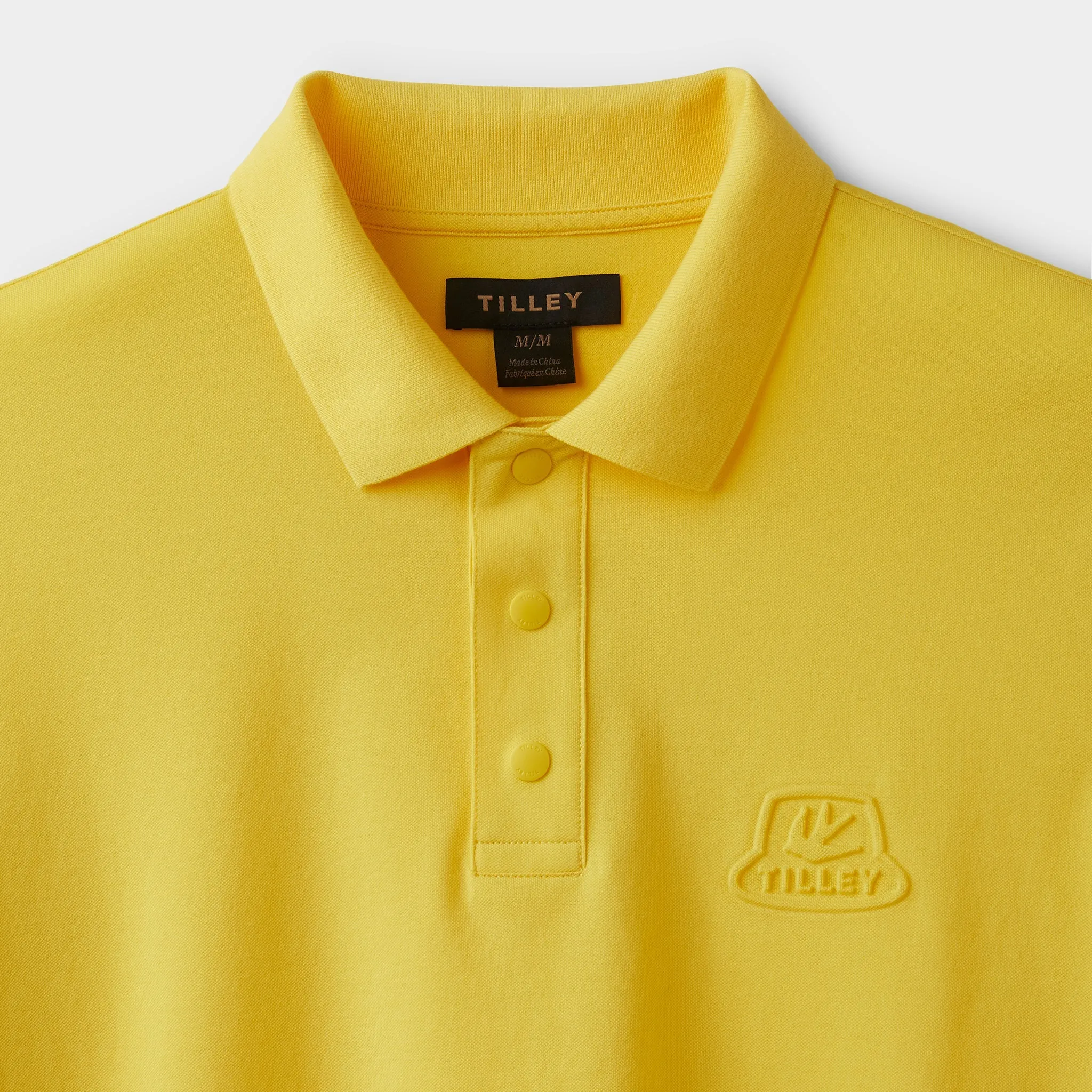 Pique Polo with 3D Logo