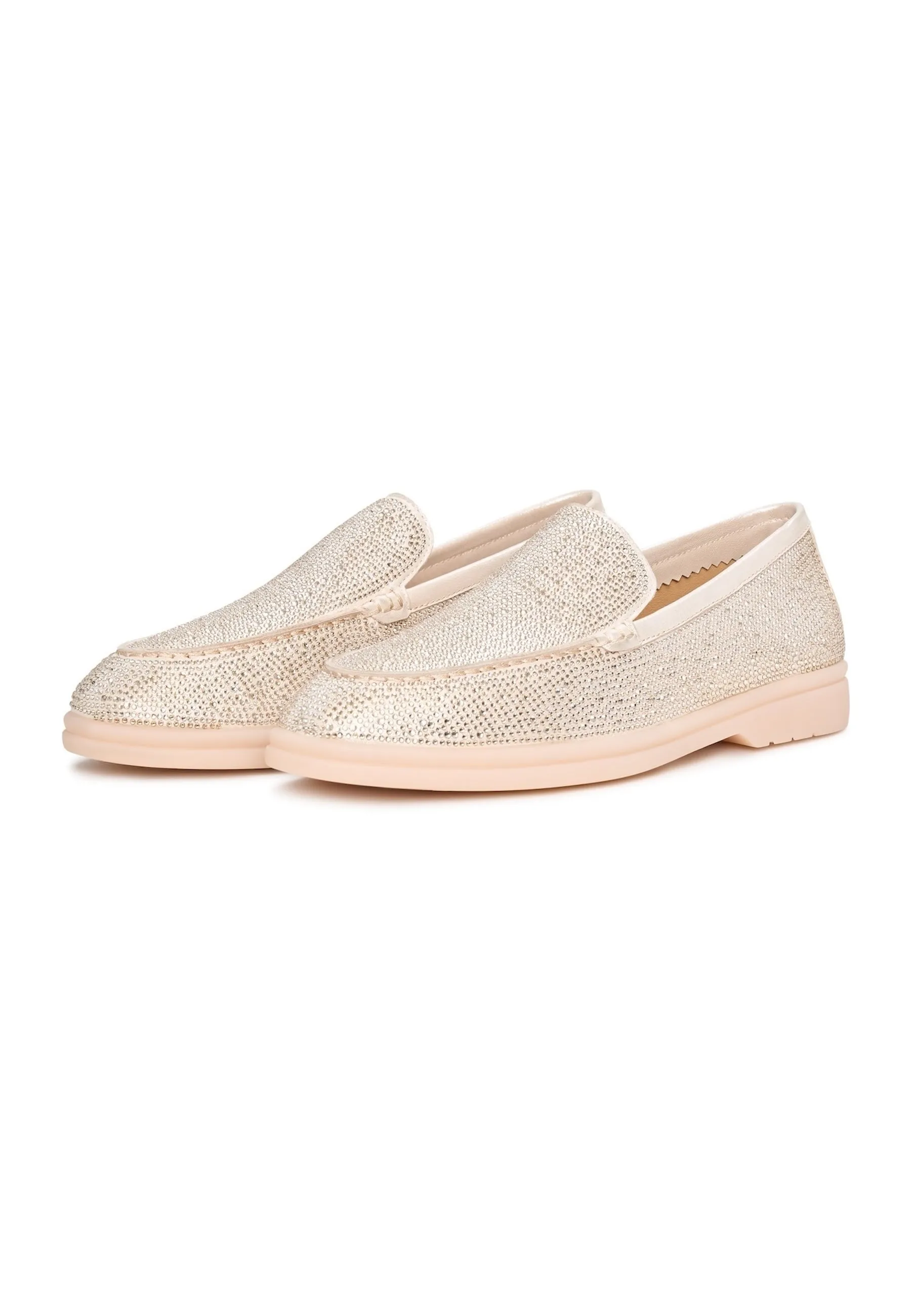 Platform Moccasins Aurea - Beige