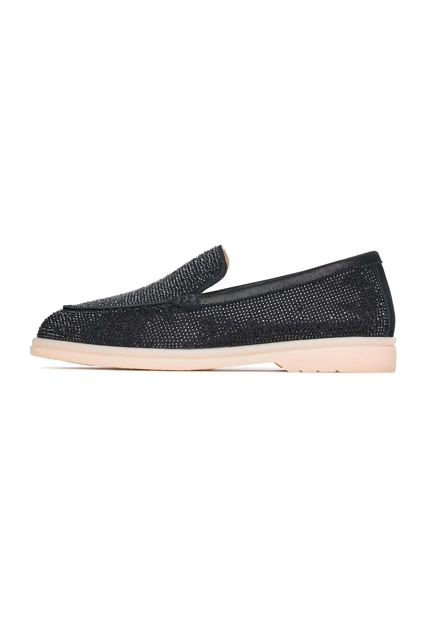 Platform Moccasins Aurea - Black