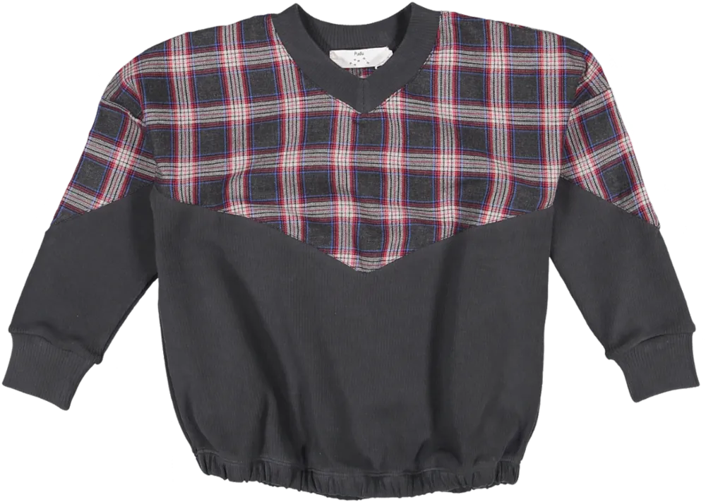 PPS-GS-08-PLAID TOP