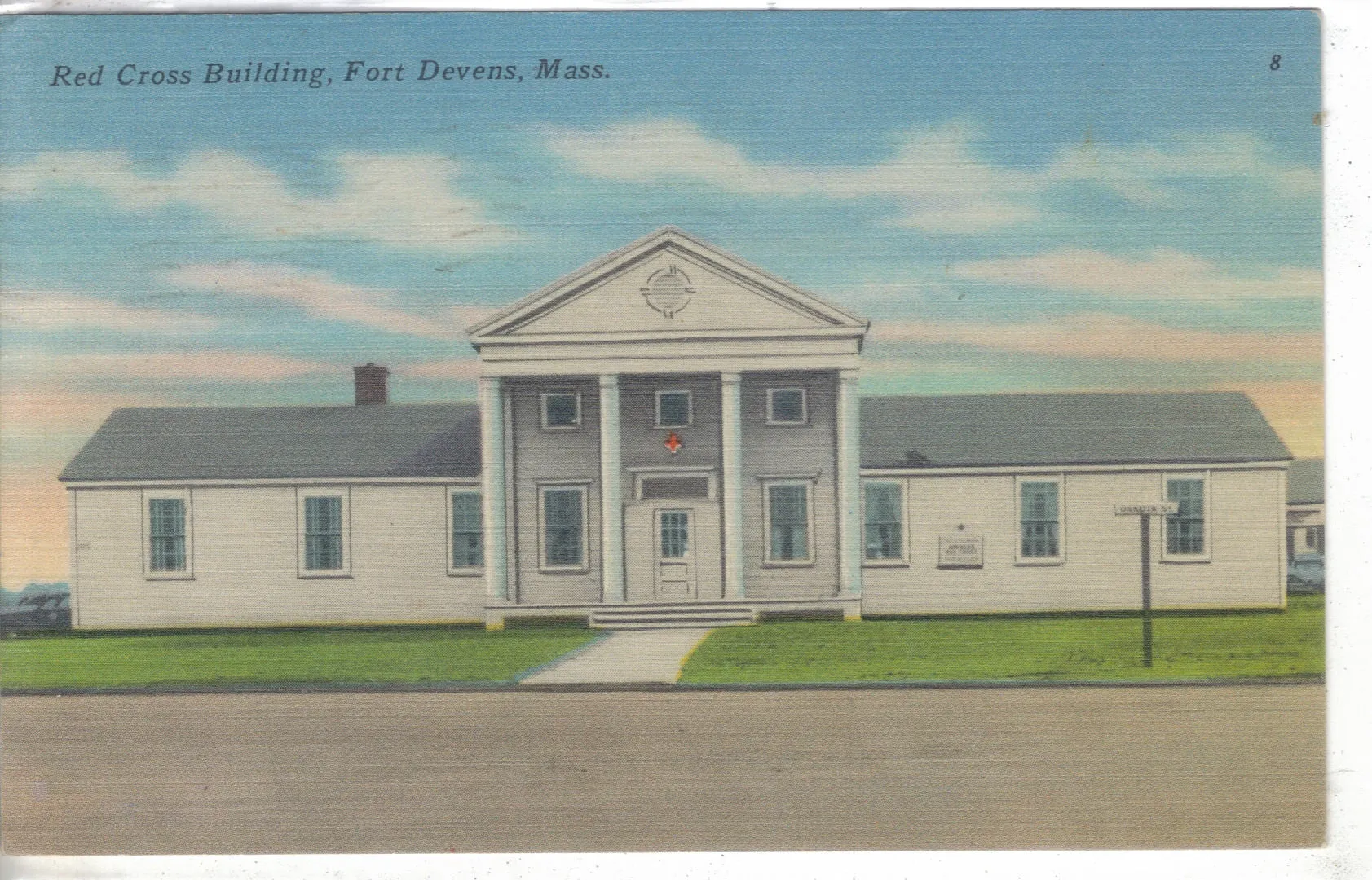 Red Cross Building - Fort Devens,Massachusetts 1952