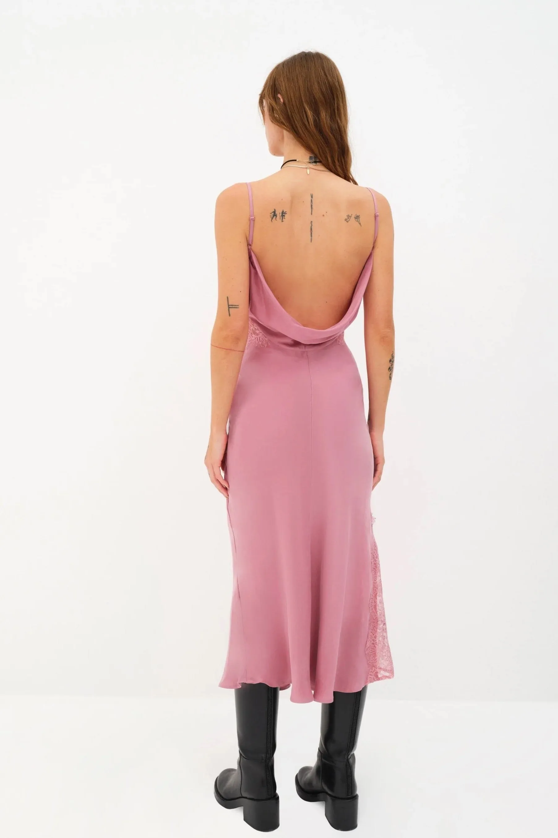 Ruby Midi Dress ~ Mauve