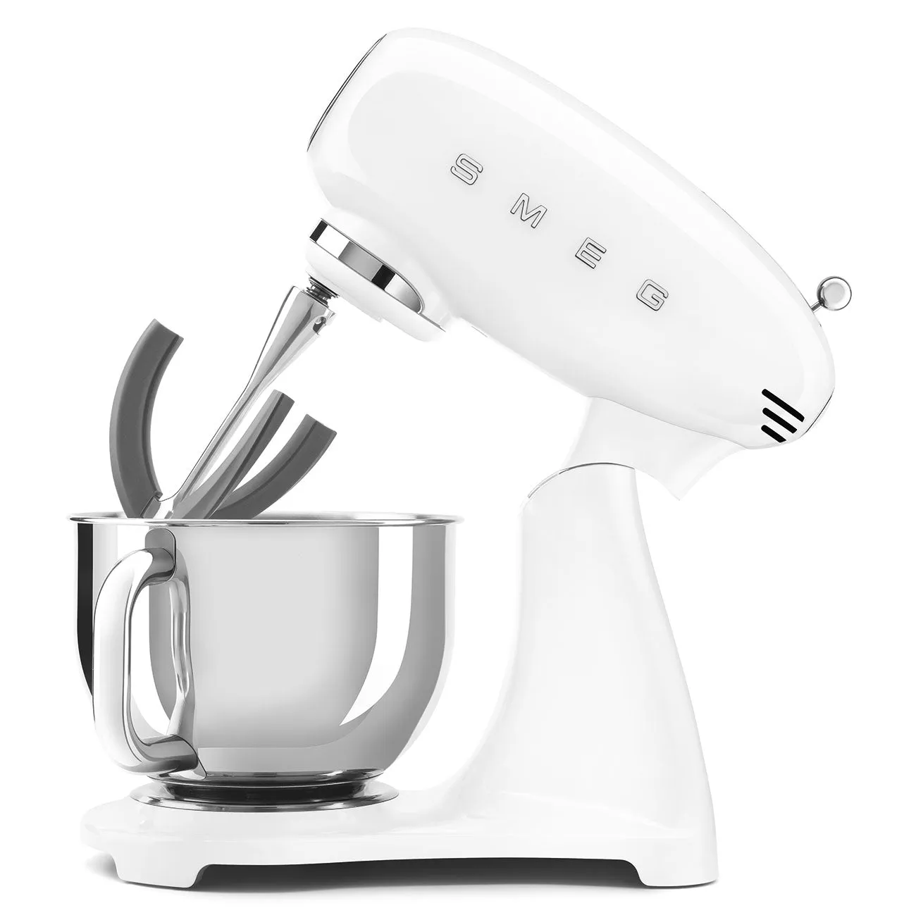 Stand mixer Retro-style White Glossy