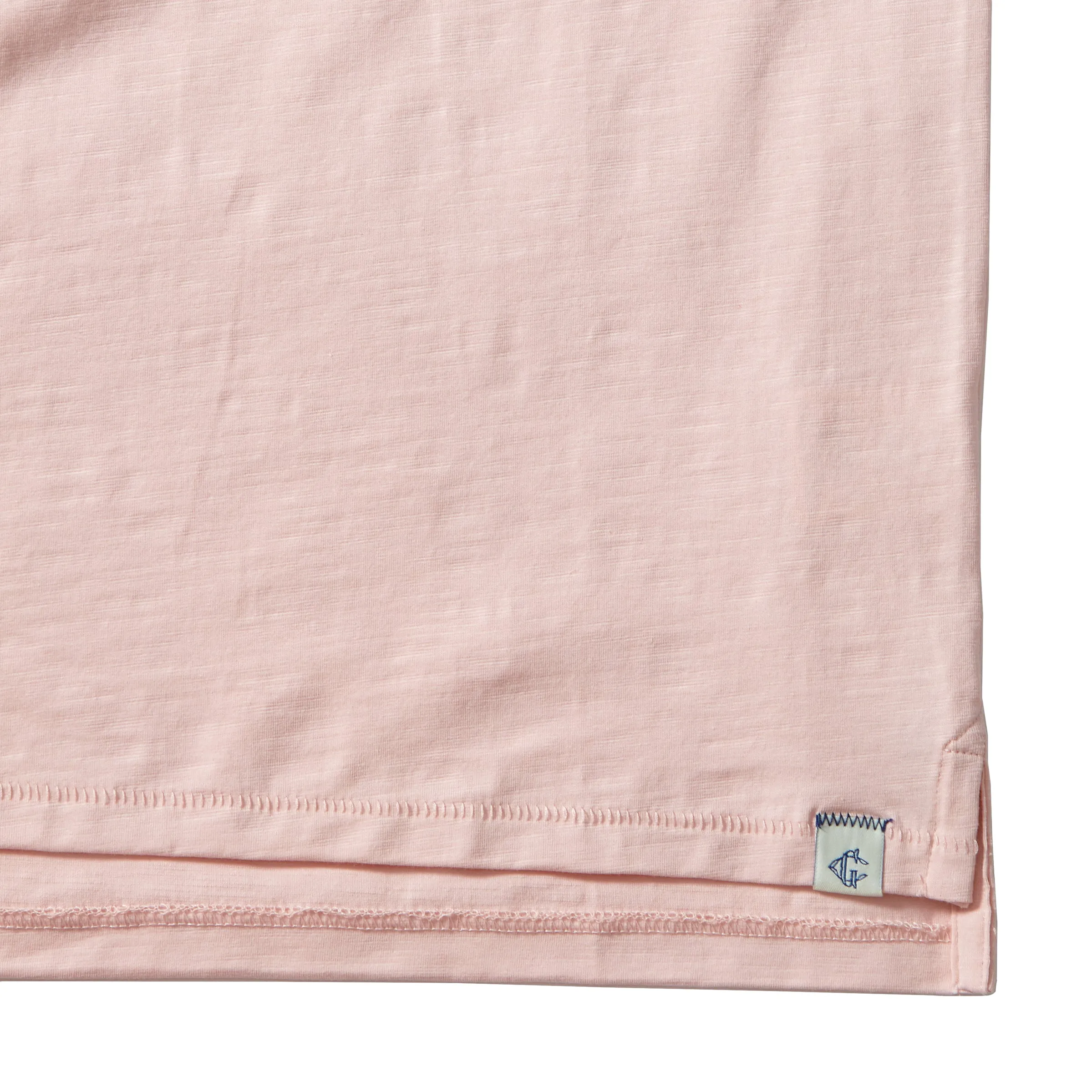 Stretch Slub Jersey Polo - Chintz Rose (Final Sale)