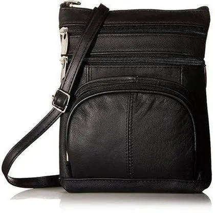 Super Soft Leather Plus Size Crossbody Bag