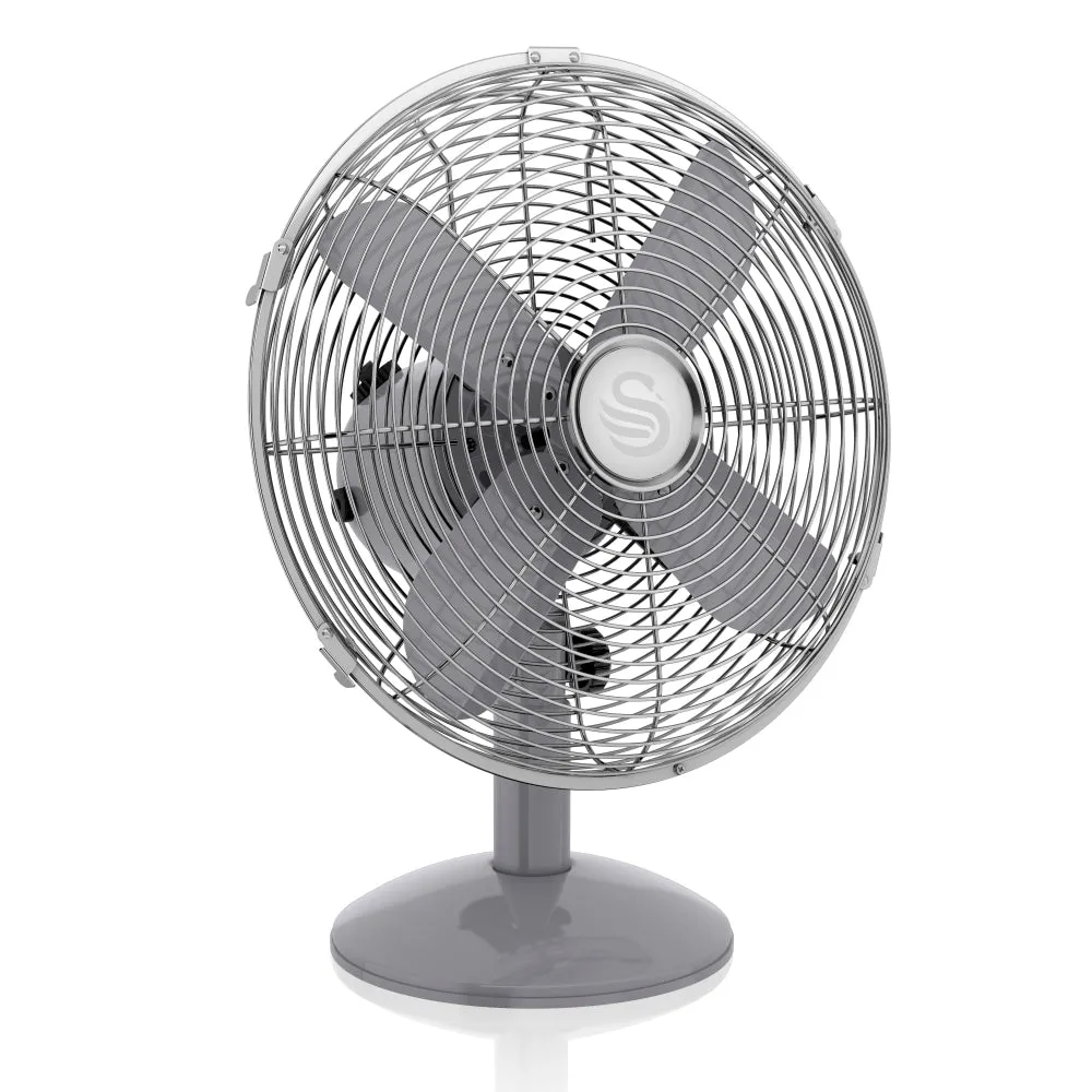 Swan Retro 12 Inch Desk Fan