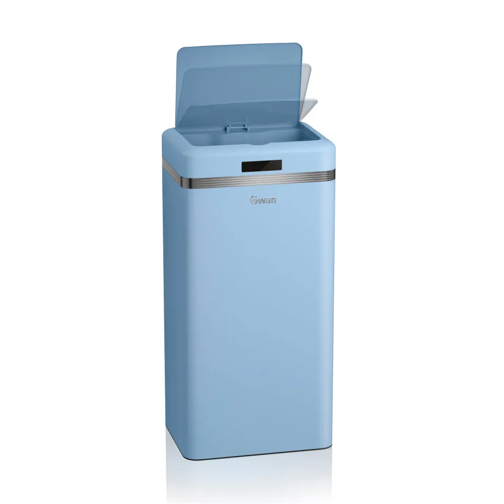 Swan Retro 45L Square Sensor Bin