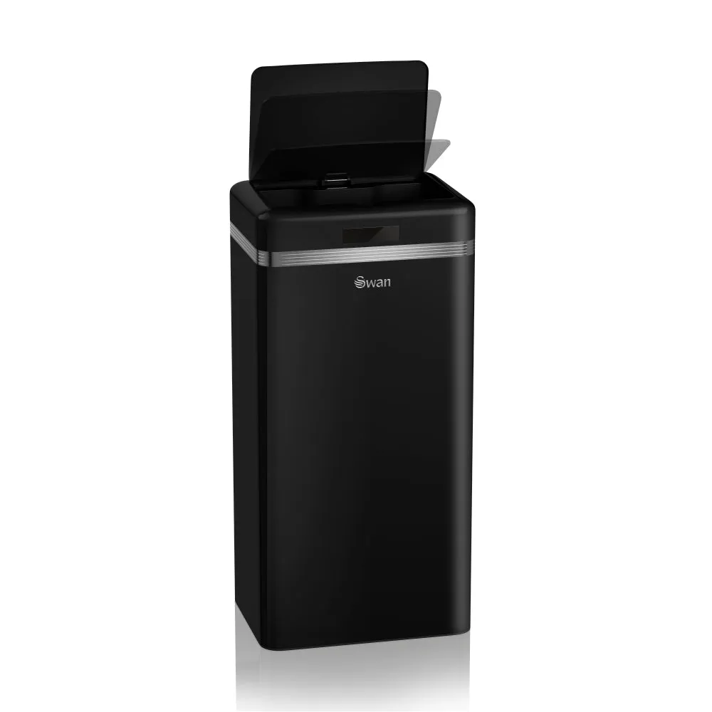 Swan Retro 45L Square Sensor Bin