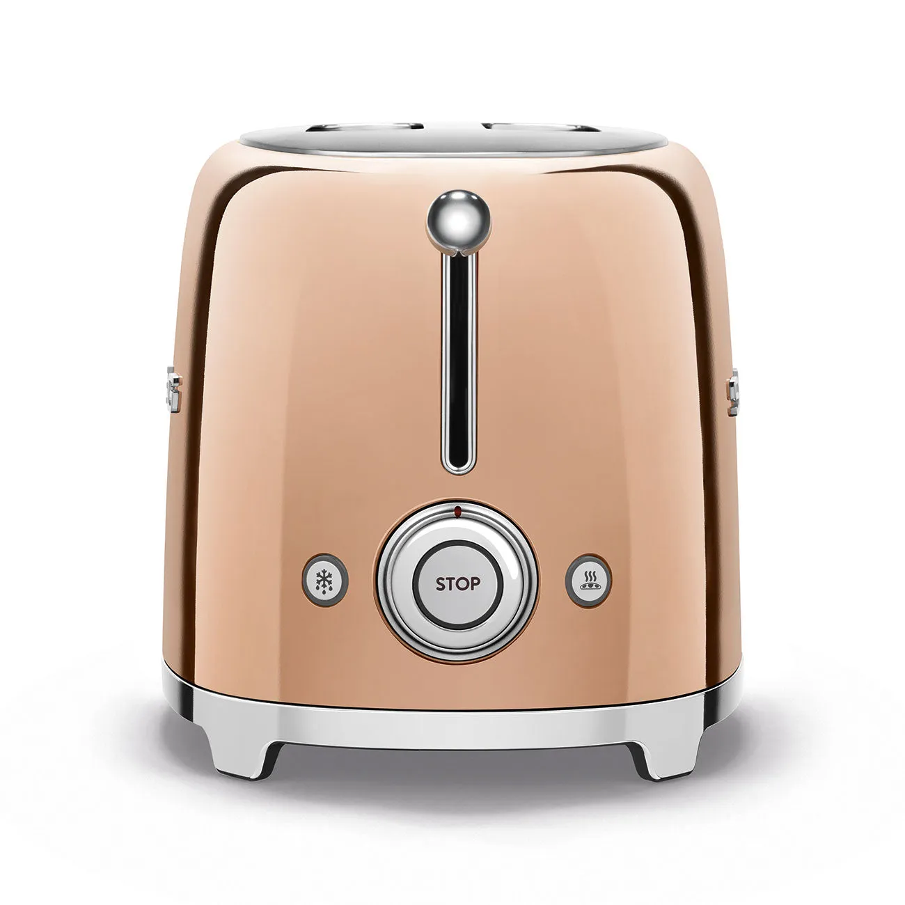 Toaster Retro-style Rose gold Glossy