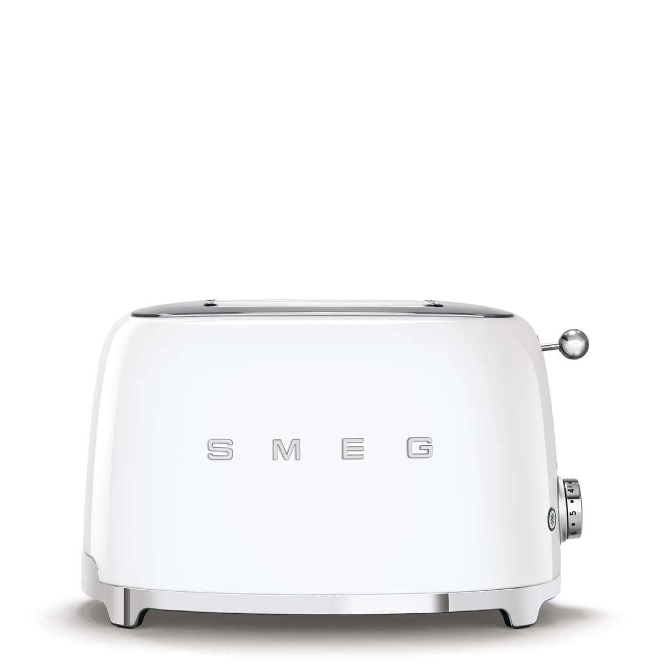 Toaster Retro-style White Glossy