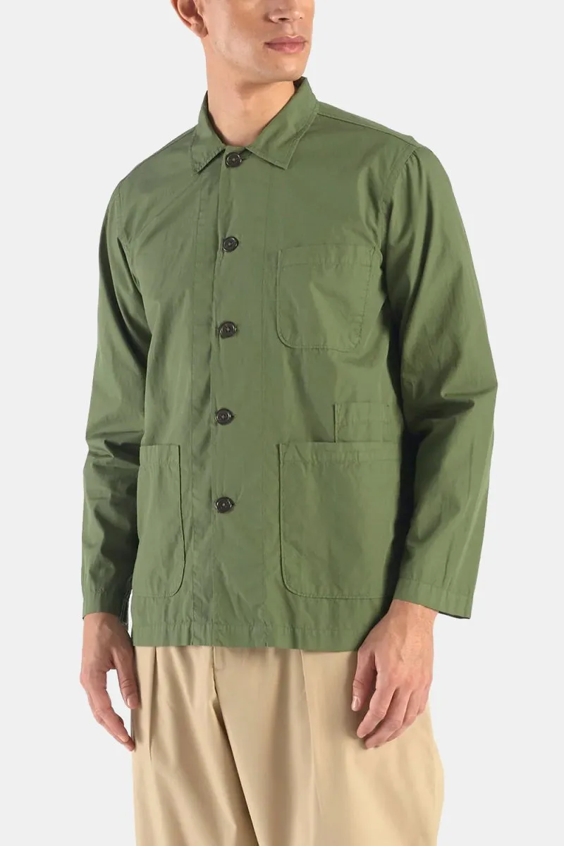 Universal Works Fine Poplin Bakers Jacket (Birch)