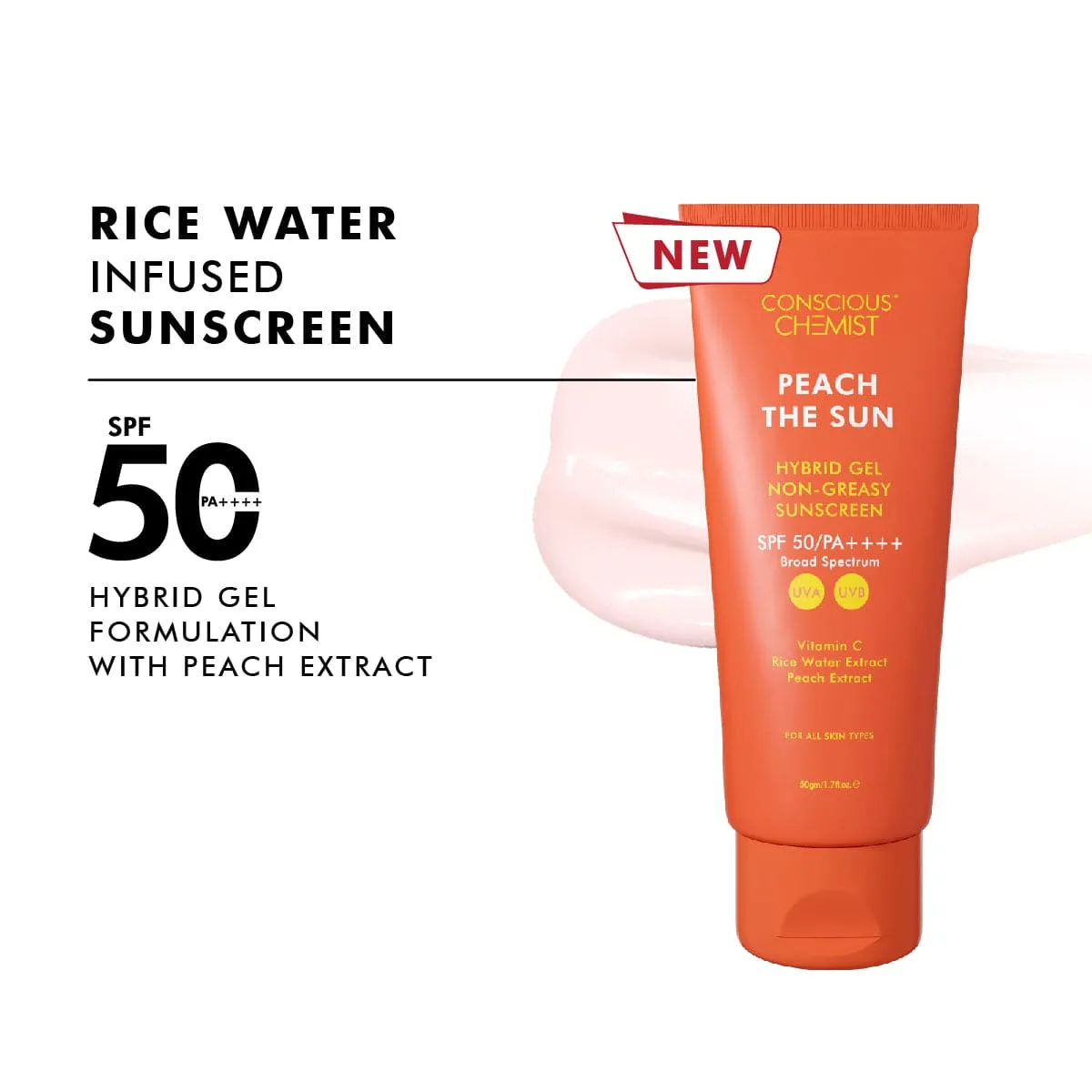 Vitamin C Sunscreen | SPF 50 PA     | Zero Whitecast