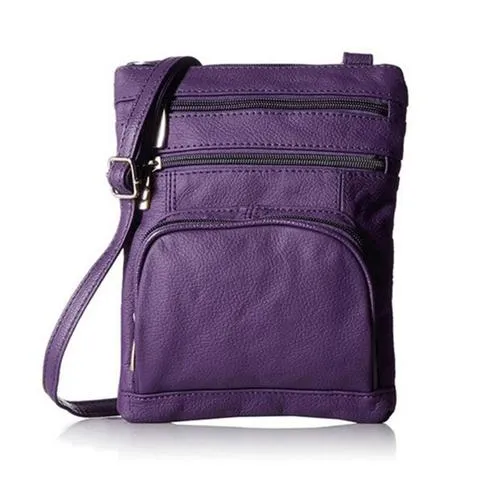 XL Super Soft Leather Crossbody Bag