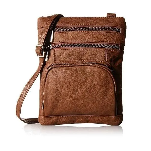 XL Super Soft Leather Crossbody Bag